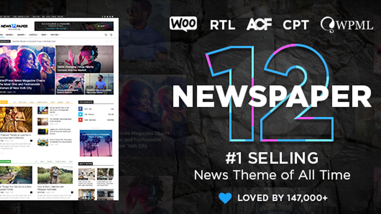 Newspaper - News & WooCommerce WordPress Theme | Install Support
